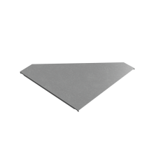 Крышка переходника левого 100-500 мм "ПЛЮС" HD КМ-Профиль (KPDplus100-500-L HD)