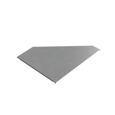 Крышка переходника левого 200-600 мм "ПЛЮС" INOX304 КМ-Профиль (KPDplus200-600-L INOX304)