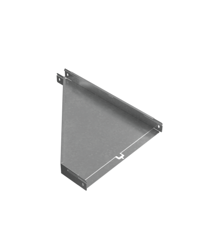 Переходник правый 50х50-400 мм ПЛЮС HD85 КМ-профиль (PDplus50-50-400-R HD85) в Сергиевом Посаде Аксессуары для лотков Pintop.ru