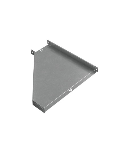 Переходник правый 50х200-600 мм ПЛЮС HD85 КМ-профиль (PDplus50-200-600-R HD85) в Сергиевом Посаде Аксессуары для лотков Pintop.ru