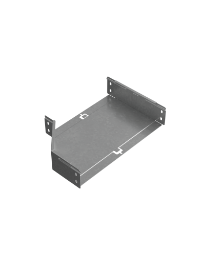 Переходник правый 80х300-400 мм ПЛЮC INOX304 КМ-Профиль (PDplus80-300-400-R INOX304) в Сергиевом Посаде Аксессуары для лотков Pintop.ru