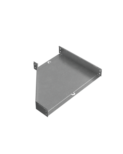 Переходник правый 80х300-600 мм ПЛЮC INOX304 КМ-Профиль (PDplus80-300-600-R INOX304) в Сергиевом Посаде Аксессуары для лотков Pintop.ru