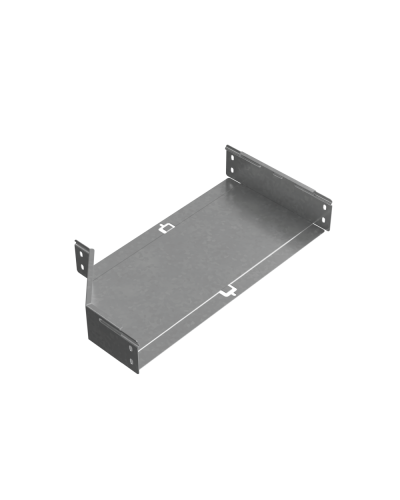 Переходник правый 80х400-500 мм ПЛЮС HD КМ-Профиль (PDplus80-400-500-R HD) в Сергиевом Посаде Аксессуары для лотков Pintop.ru