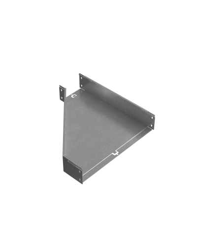 Переходник правый 100х150-500 мм ПЛЮC INOX304 КМ-Профиль (PDplus100-150-500-R INOX304) в Сергиевом Посаде Аксессуары для лотков Pintop.ru