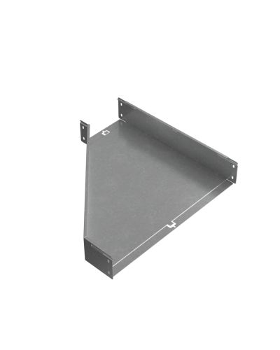 Переходник правый 100х200-600 мм ПЛЮС HD КМ-Профиль (PDplus100-200-600-R HD) в Сергиевом Посаде Аксессуары для лотков Pintop.ru