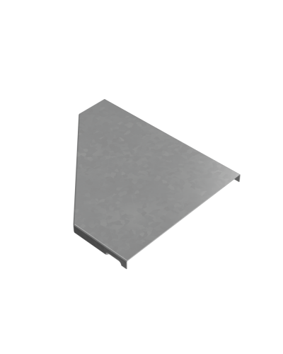 Крышка переходника правого 50-200 мм ПЛЮС INOX304 КМ-Профиль (KPDplus50-200-R INOX304) в Сергиевом Посаде Аксессуары для лотков Pintop.ru