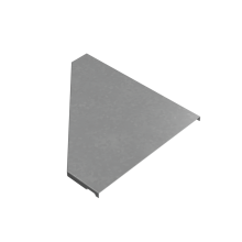 Крышка переходника правого 50-300 мм "ПЛЮС" КМ-Профиль (KPDplus50-300-R)