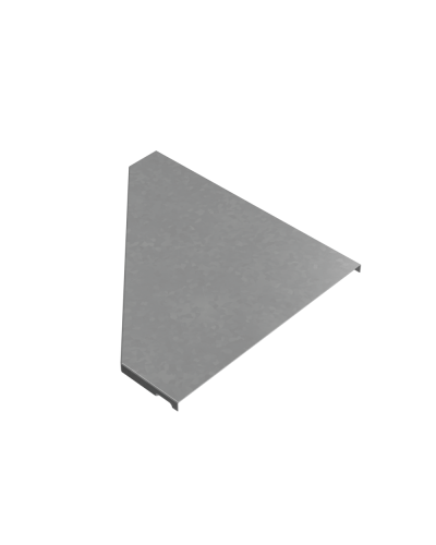 Крышка переходника правого 50-300 мм ПЛЮС HD КМ-Профиль (KPDplus50-300-R HD) в Сергиевом Посаде Аксессуары для лотков Pintop.ru