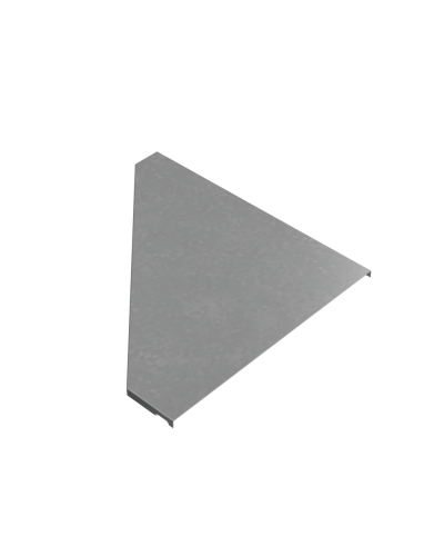 Крышка переходника правого 50-400 мм ПЛЮС HD КМ-Профиль (KPDplus50-400-R HD) в Сергиевом Посаде Аксессуары для лотков Pintop.ru