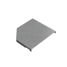 Крышка переходника правого 100-150 мм "ПЛЮС" КМ-Профиль (KPDplus100-150-R)