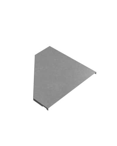 Крышка переходника правого 100-300 мм ПЛЮС HD85 КМ-профиль (KPDplus100-300-R HD85) в Сергиевом Посаде Аксессуары для лотков Pintop.ru