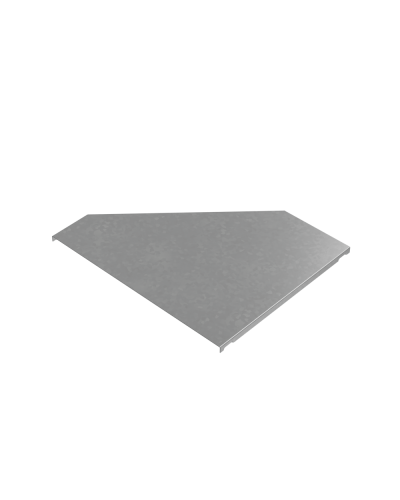 Крышка переходника правого 150-400 мм ПЛЮС HD КМ-Профиль (KPDplus150-400-R HD) в Сергиевом Посаде Аксессуары для лотков Pintop.ru