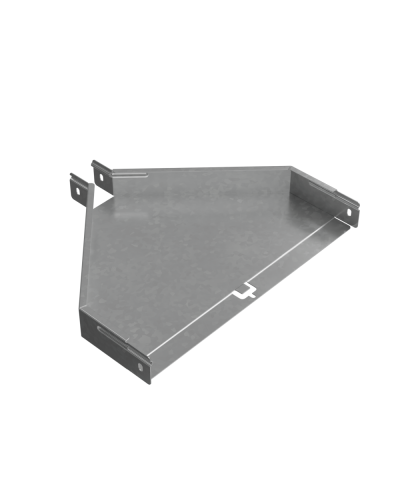 Переходник центральный 50х50-400 мм ПЛЮС INOX304 КМ-Профиль (PDplus50-50-400-C INOX304) в Сергиевом Посаде Аксессуары для лотков Pintop.ru