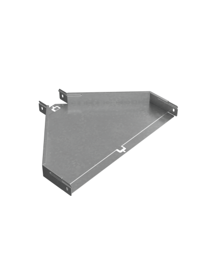 Переходник центральный 50х100-500 мм ПЛЮС INOX304 КМ-Профиль (PDplus50-100-500-C INOX304) в Сергиевом Посаде Аксессуары для лотков Pintop.ru