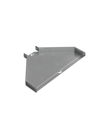 Переходник центральный 50х150-600 мм ПЛЮС INOX304 КМ-Профиль (PDplus50-150-600-C INOX304) в Сергиевом Посаде Аксессуары для лотков Pintop.ru