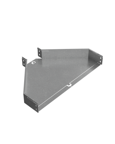 Переходник центральный 80х150-600 мм ПЛЮС INOX304 КМ-Профиль (PDplus80-150-600-C INOX304) в Сергиевом Посаде Аксессуары для лотков Pintop.ru