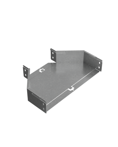 Переходник центральный 80х200-400 мм ПЛЮС INOX304 КМ-Профиль (PDplus80-200-400-C INOX304) в Сергиевом Посаде Аксессуары для лотков Pintop.ru