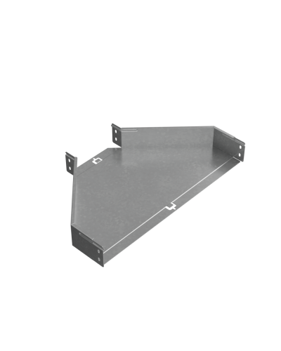 Переходник центральный 80х200-600 мм ПЛЮС INOX304 КМ-Профиль (PDplus80-200-600-C INOX304) в Сергиевом Посаде Аксессуары для лотков Pintop.ru