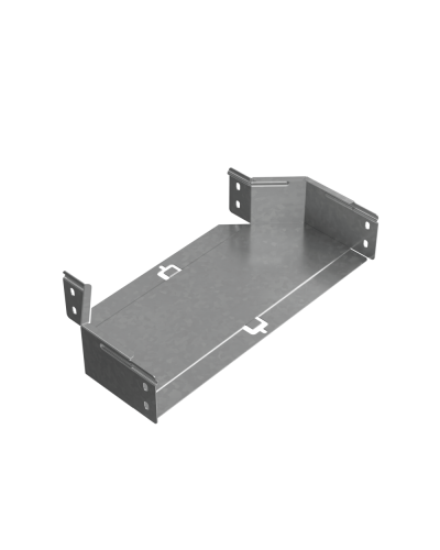 Переходник центральный 80х300-400 мм ПЛЮС INOX304 КМ-Профиль (PDplus80-300-400-C INOX304) в Сергиевом Посаде Аксессуары для лотков Pintop.ru