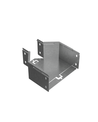 Переходник центральный 100х100-200 мм ПЛЮС HD85 КМ-профиль (PDplus100-100-200-C HD85) в Сергиевом Посаде Аксессуары для лотков Pintop.ru