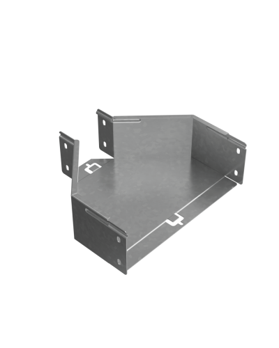 Переходник центральный 100х100-300 мм ПЛЮС КМ-Профиль (PDplus100-100-300-C) в Сергиевом Посаде Аксессуары для лотков Pintop.ru