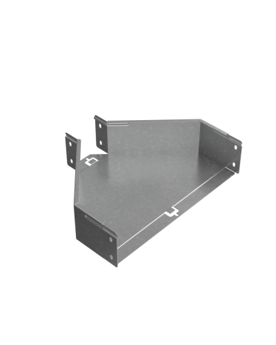 Переходник центральный 100х100-400 мм ПЛЮС HD85 КМ-профиль (PDplus100-100-400-C HD85) в Сергиевом Посаде Аксессуары для лотков Pintop.ru