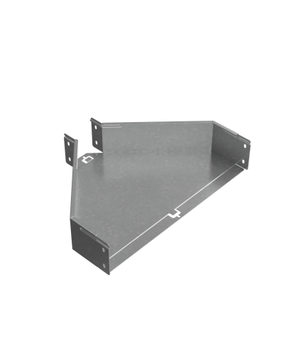 Переходник центральный 100х100-500 мм ПЛЮС HD КМ-Профиль (PDplus100-100-500-C HD) в Сергиевом Посаде Аксессуары для лотков Pintop.ru