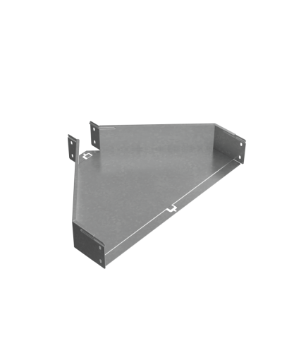 Переходник центральный 100х100-600 мм ПЛЮС HD КМ-Профиль (PDplus100-100-600-C HD) в Сергиевом Посаде Аксессуары для лотков Pintop.ru