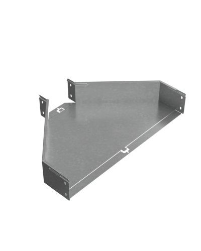 Переходник центральный 100х150-600 мм ПЛЮС INOX304 КМ-Профиль (PDplus100-150-600-C INOX304) в Сергиевом Посаде Аксессуары для лотков Pintop.ru