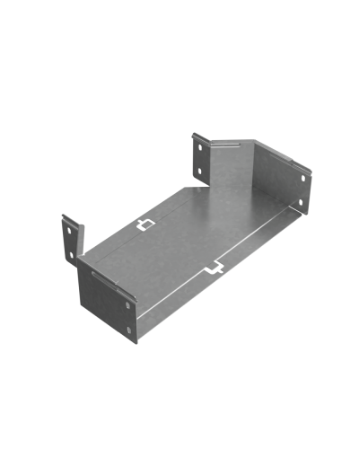 Переходник центральный 100х300-400 мм ПЛЮС INOX304 КМ-Профиль (PDplus100-300-400-C INOX304) в Сергиевом Посаде Аксессуары для лотков Pintop.ru