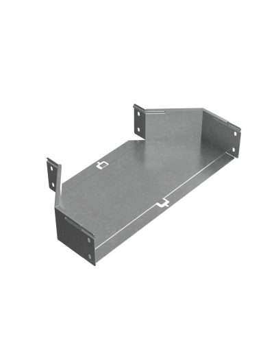 Переходник центральный 100х300-500 мм ПЛЮС INOX304 КМ-Профиль (PDplus100-300-500-C INOX304) в Сергиевом Посаде Аксессуары для лотков Pintop.ru