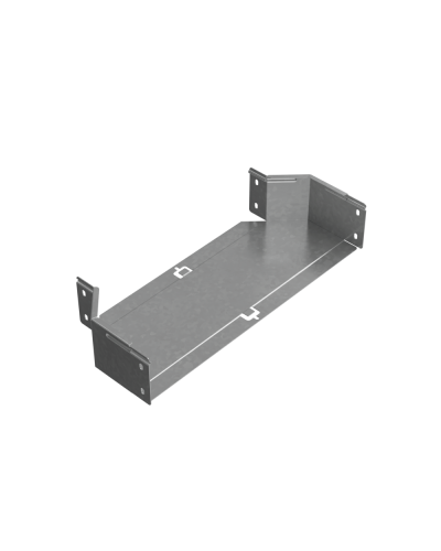Переходник центральный 100х400-500 мм ПЛЮС HD КМ-Профиль (PDplus100-400-500-C HD) в Сергиевом Посаде Аксессуары для лотков Pintop.ru