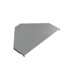 Крышка переходника центрального 50-300 мм "ПЛЮС" INOX304 КМ-Профиль (KPDplus50-300-C INOX304)