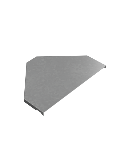 Крышка переходника центрального 50-300 мм ПЛЮС HD85 КМ-профиль (KPDplus50-300-C HD85) в Сергиевом Посаде Аксессуары для лотков Pintop.ru