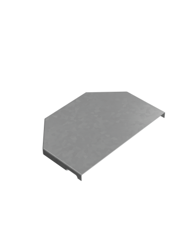 Крышка переходника центрального 100-200 мм ПЛЮС КМ-Профиль (KPDplus100-200-C) в Сергиевом Посаде Аксессуары для лотков Pintop.ru