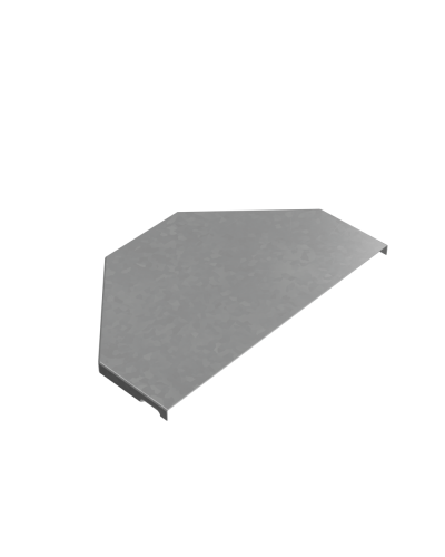 Крышка переходника центрального 100-300 мм ПЛЮС HD85 КМ-профиль (KPDplus100-300-C HD85) в Сергиевом Посаде Аксессуары для лотков Pintop.ru