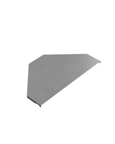 Крышка переходника центрального 100-400 мм ПЛЮС HD КМ-Профиль (KPDplus100-400-C HD) в Сергиевом Посаде Аксессуары для лотков Pintop.ru