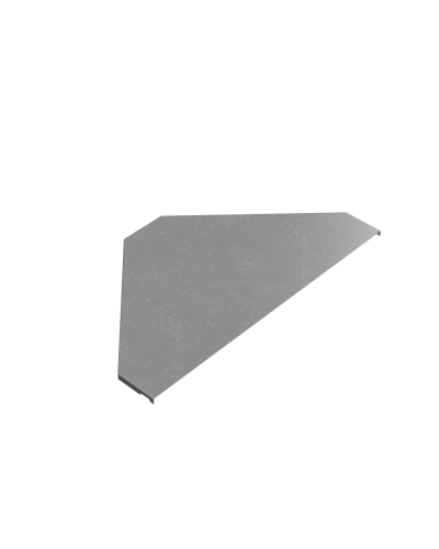 Крышка переходника центрального 100-600 мм ПЛЮС INOX304 КМ-Профиль (KPDplus100-600-C INOX304) в Сергиевом Посаде Аксессуары для лотков Pintop.ru