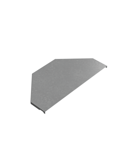 Крышка переходника центрального 150-400 мм ПЛЮС HD КМ-Профиль (KPDplus150-400-C HD) в Сергиевом Посаде Аксессуары для лотков Pintop.ru