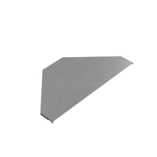 Крышка переходника центрального 150-600 мм "ПЛЮС" INOX304 КМ-Профиль (KPDplus150-600-C INOX304)