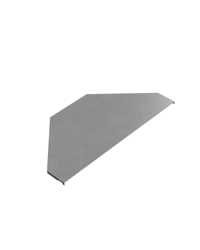 Крышка переходника центрального 200-600 мм ПЛЮС HD КМ-Профиль (KPDplus200-600-C HD) в Сергиевом Посаде Аксессуары для лотков Pintop.ru