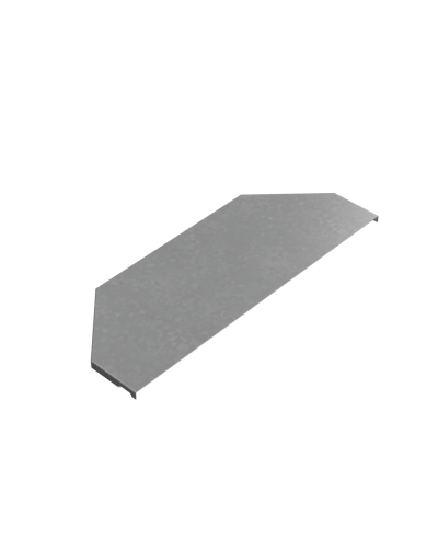 Крышка переходника центрального 300-500 мм ПЛЮС HD КМ-Профиль (KPDplus300-500-C HD) в Сергиевом Посаде Аксессуары для лотков Pintop.ru