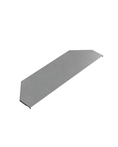 Крышка переходника центрального 400-600 мм ПЛЮС HD КМ-Профиль (KPDplus400-600-C HD) в Сергиевом Посаде Аксессуары для лотков Pintop.ru