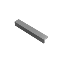 Переходник по высоте 50-100х400 мм "ПЛЮС" HD КМ-Профиль (PDHplus50-100-400 HD)