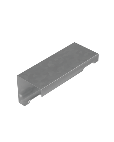 Крышка поворота лотка по оси по часовой стрелке 50 мм ПЛЮС HD85 КМ-профиль (KPORplus50 HD85) в Сергиевом Посаде Аксессуары для лотков Pintop.ru