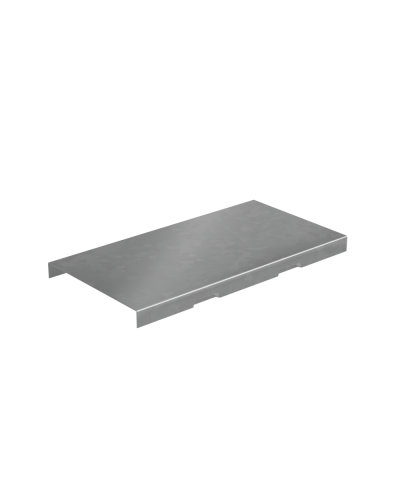 Крышка угла вертикального внешнего 150 мм с разворотом трассы на 90 гр. ПЛЮС HD85 КМ-профиль (KVLPDplus90-150 HD85) в Сергиевом Посаде Аксессуары для лотков Pintop.ru