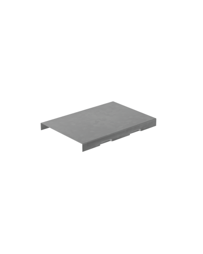 Крышка на угол внешний вертикальный 100х100 мм с разворотом трассы на 180 гр. ПЛЮС КМ-Профиль (KVLTDplus90-100-100) в Сергиевом Посаде Аксессуары для лотков Pintop.ru