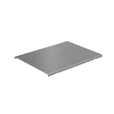 Крышка на вертикальный Т-ответвитель переходник 400-300 мм с разворотом трассы на 90 гр. "ПЛЮС" (нижняя часть меньше исходной) HD85 КМ-профиль (KTDPSplus90-400-300 HD85)