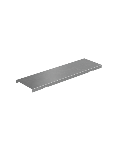 Крышка на вертикальный Т-ответвитель переходник 150-300 мм с разворотом трассы на 90 гр. ПЛЮС (нижняя часть больше исходной) HD КМ-Профиль (KTDPVplus90-150-300 HD) в Сергиевом Посаде Аксессуары для лотков Pintop.ru