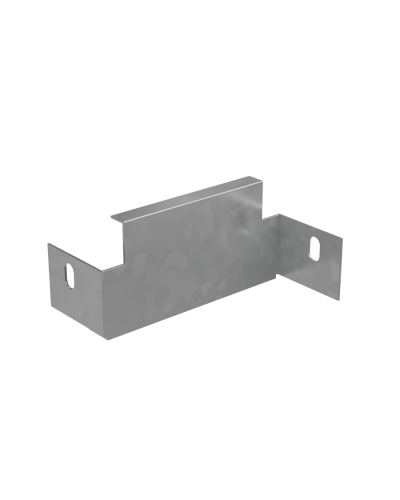 Переходник упрощенный 50х100 мм левый ПЛЮС HD КМ-Профиль (PDLplus50-100 HD) в Сергиевом Посаде Аксессуары для лотков Pintop.ru